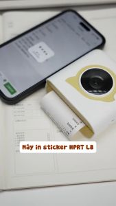 [Chính Hãng] Cuộn Giấy In Nhiệt HPRT L8 – Cho Máy In HPRT Poooli L8 Hộp 3 Cuộn