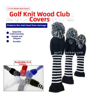 Dominant | Striped Woolen Golf Club Cover