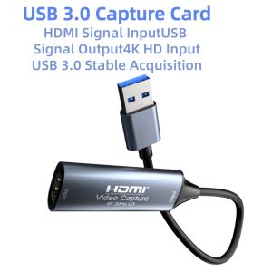 USB-C 2.0/3.0 HDMI Video Capture Card Supports 4K1080 HDMI to Type-C Video Capture Suitable for PC Android and Windows Systems