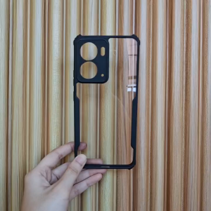 Paket 3IN1 Case Fusion For Realme P3 5G Free Tempered Glass Layar & Garskin Carbon Anti Jamur- HOHA CASE