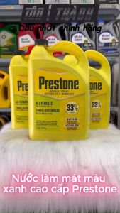[ HÀNG CHÍNH HÃNG ] Nước Làm Mát Động Cơ Cao Cấp Prestone Màu Xanh (3.78 lít)