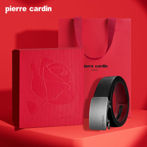 Pierre Cardin | Dây Đai Da Đỏ Quà Tặng Năm Sinh Dấu con Giáp