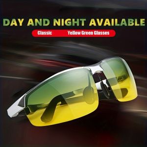Advanced Green Style Glasses with Durable PC Frame and Lenses Look Good Durable and Fashionable New Glasses