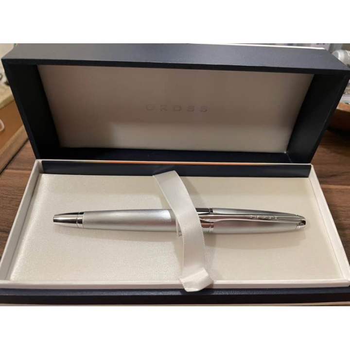 Cross Apogee Brushed Chrome Rollerball Pen /Ballpoint Pen Lazada PH