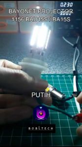 BOBLTECH Lampu Sein Mobil Led Bayonet 1 Kaki Soket 1156 PY21W BAU15S (Isi 2)