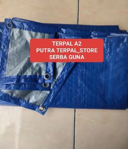 TERPAL PLASTIK A2 UK 6×6 METER SERBA GUNA