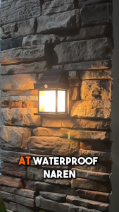 Solar Lights Wall Outdoor LED Motion Sensor Wall Light Waterproof Street & Garden Lamp