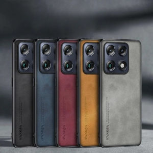 EUCAGR For Moto Signature 2026 Sheepskin PU Leather Shockproof Silicone Case For Motorola Signature 5G Phone Back Cover Coque