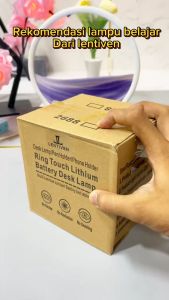 WANKEI LENTIVEN Lampu Baca Portable LED Tricolour Sentuh Flexible Tempat Pensil Meja Belajar