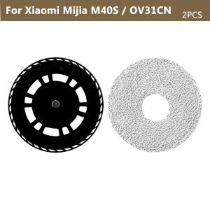 Replacement Accessories For Xiaomi Mijjia M40S Sweeper Robot Vacuum Cleaner Rag Holder Mop Rag Cloth Set Spare Parts