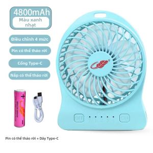 MUHUALAN | Quạt Điện Cao Cấp Dung Lượng Lớn Sạc Nhanh 8W