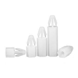 POWER&STRONG | Push-in Nylon Hex Column PC Spacer Plastic Isolation Support Column