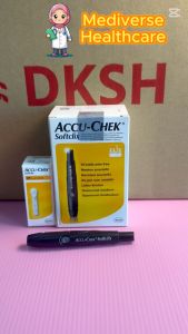 Accu-Chek Softclix Setlancing device Softclix Kit Accuchek Accu-check Soft Clix Pen Kit (Pen+Lancets 25s)