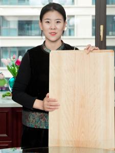 Antibacterial Thickened Large Size Double-Sided Maple Wood Chopping Board Kitchen Use Whole Piece Solid Wood Cutting Board