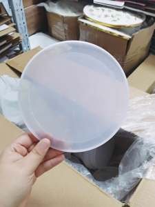 Food Grade Plastic Airtight Lid 16cm Odorless  Keeping Bowl Cover round  Keeping Box Cover Household Sealing Accessory