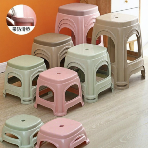 Colorful Thicker Household Plastic Stool