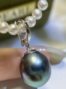 925 Silver Pearl Accessories Button Style Necklace Pendant Empty Bezel Gold And Silver Colored round Bar for DIY Jewelry Making