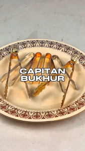 Capitan Arang / Bara Magic Silver Gold Stainless Steel - Penjepit untuk Bukhur / Buhur / Dupa Arab