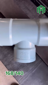 Tê rút tê giảm ống nhựa PVC phi 114/34 114/42 114/49 114/60 114/90 140/60 140/90 140/114 168/90 168/114 168/140 hiệu Siêu Thành (ST)