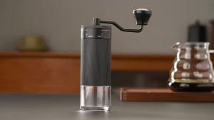 cliton | Manual Coffee Grinder External Scale 40 Gear Adjustable Ceramic Grinding Core High-Quality Professional Home Coffee Making Tool