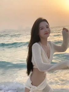 ชุดว่ายน้ําบิกินี่ เซ็กซี่ สีขาว แฟชั่นฤดูร้อน ราคาเซ็กซี่ 2382