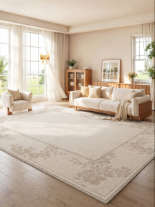 XINGLIANXIN | Easy-care Wash-free Wipeable Thickened Tea Room Zen-style Soundproof Waterproof Carpet