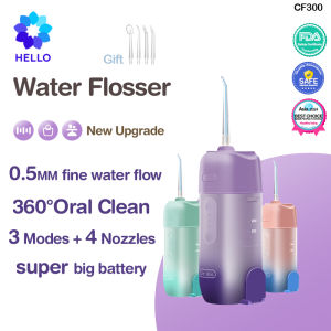 XIAOMI Electric Water Floss Teeth Cleaner Portable Dental Air Flosser Rechargeable Braces Oral Irrigator CF300