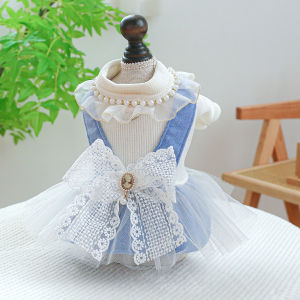 Pet Clothes - LACEY Baju Anjing Kucing Dress Pesta Korean Style