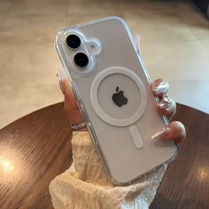 Ốp Lưng Iphone Trong Suốt IPhone 16 Pro Max/ 16/ 16 Pro/ 16 Pus/ iPhone 15 Pro Max/ 15 Pro/ 15/ 15 Plus/ Iphone 14 Pro Max/ 14 Pro 13 Pro Max/ 13 12 Pro Max/ 11 Pro Max  Từ Tính Hỗ Trợ Sạc Không Dây