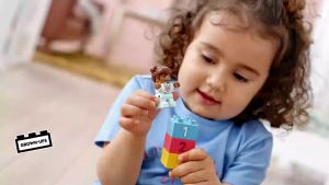 LEGO DUPLO Classic Deluxe Brick Box 10914 Building Toy (85 Pieces) Toys For Toddlers Construction Blocks For Kids Construction Sets