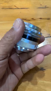 เลนส์มือหมุน YASHICA YASHINON 45MM.F1.7 MODIFIED M39 MOUNT