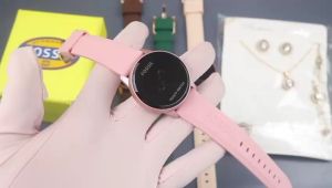 Jam Tangan Wanita Digital Free Aksesoris Fashion Wanita Tali Karet Lembut Tidak Kaku Free Box