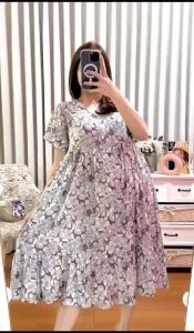 DASTER BUSUI BERKUALITAS: DRESS ARINDA HOMEDRESS UNTUK IBU HAMIL