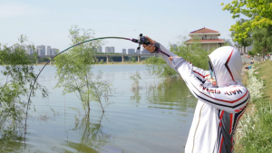 HAIYI FISHING คันเบ็ด 1.8 ม. / 2.1 ม. คันเบ็ดราคาถูกปั่น/หล่อคันเบ็ดตกปลา 2 ส่วนพร้อมที่จับ EVA สำหรับตกปลาเบสตกปลากลางแจ้ง คันเบ็ดเบ็