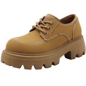 BELLE | Giày Lười Đế Dày Phong Cách Cổ Điển cho Phụ Nữ
