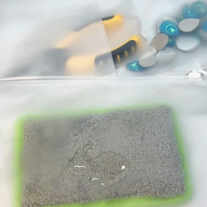 A086 ซองซิปล็อค ถุงซิป ซิป ล็อค ถุง ซองเก็บเครื่องสำอาง กระเป๋า เก็บของ ระเบียบ ห้อย เครื่องสำอาง ปากกา เครื่องเขียน สร้อย ต่างหู กำไล CH