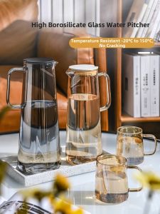 Jeko&Jeko | Large Capacity Heat-Resistant Food-Grade Borosilicate Glass Jug