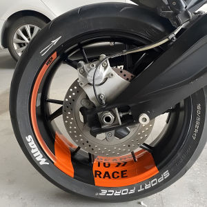 For KTM 1290 SUPER ADVENTURE Duke 790 3M Modified Motorcycle Wheel Stickers Rim Decals Stripe Tape Ready To Race Sticker Motorcycle Decoration Accessories