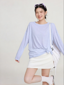 MaxRun World | Loose Womens Sport Top Breathable