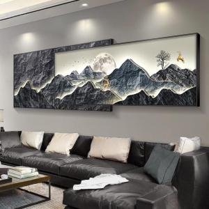 Modern Luxurious Sofa Background Wall Art