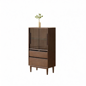 WEISHA | Storage Solid Wood Side Cabinet