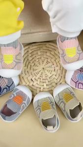 Summer Breathable Mesh Baby Shoes Newborn Toddler Shoes Baby Girl Baby Socks Shoes Soft Bottom Non-slip Baby Boy Shoes 0-5 Years