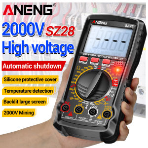 ANENG | ANENG SZ28 highprecision digital multimeter 4000 count 2000V high voltage AC/DC measurement 400mA current NCV verification meter