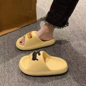 Adorable Cartoon Dog Soft Bottom Slippers Indoor Home Bathing Non-Slip Odor-Resistant Couples Outdoor Summer Sandals