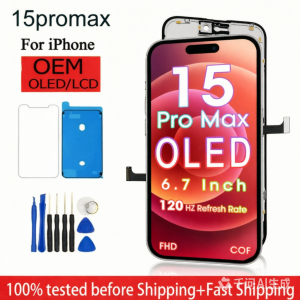 OLED Pantalla For IPhone 15Promax LCD Display Touch Digitizer Assembly 15Promax LCD Screen Replacement A2849 A3105 A3106