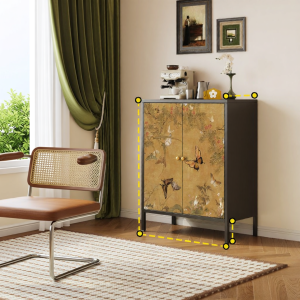 MEISD | Vintage Style Metal Cabinet