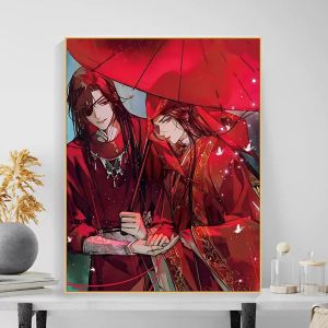 Oil Painting By Numbers Heaven Official’s Blessing DIY Number Drawing Canvas Pictures By Numbers Home Decor