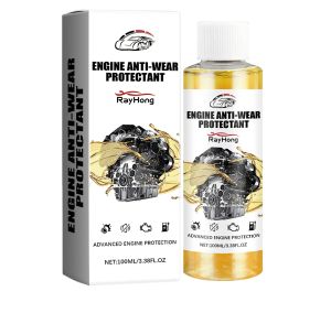 Rayhong Additive Oil For Engine Protection 100ml Noise Reduction Anti-Wear Repair Oil Reduce Friction Highly Effective Engine Anti-Wear Protect Engine Oil Anti-Wear Agent Engine Protection Agent Car Maintenance Engine Cylinder Repair Agent