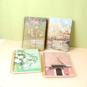 A4 Thick sketchbook hard case art sketchbook Graffiti painting loose leaf removable drawing book Wholesale Notebook School Supplies