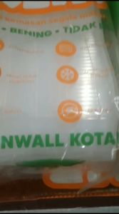 P2 JOLIE/Thinwall Klir Kotak Hijau/Thinwall Square 120 ml 150 ml 350 ml 500 ml 1000 ml 1500 sampai 3000 ml/ Kotak Makan Plastik + Tutup isi 25pcs